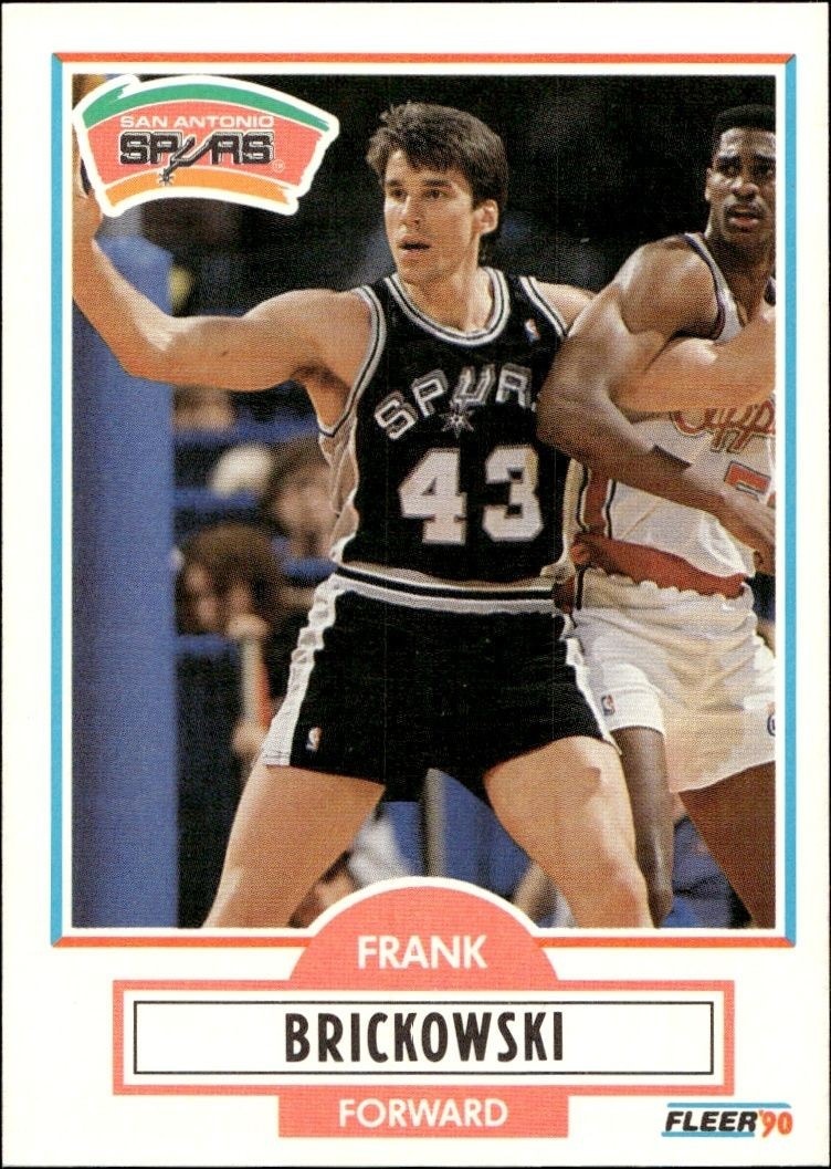 1990-91 Fleer Frank Brickowski #169 trading card