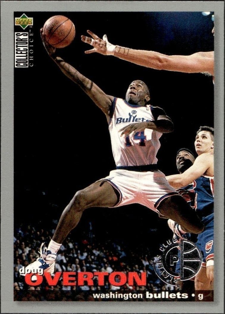 1995-96 Upper-Deck Collector's Choice Doug Overton #121 trading card