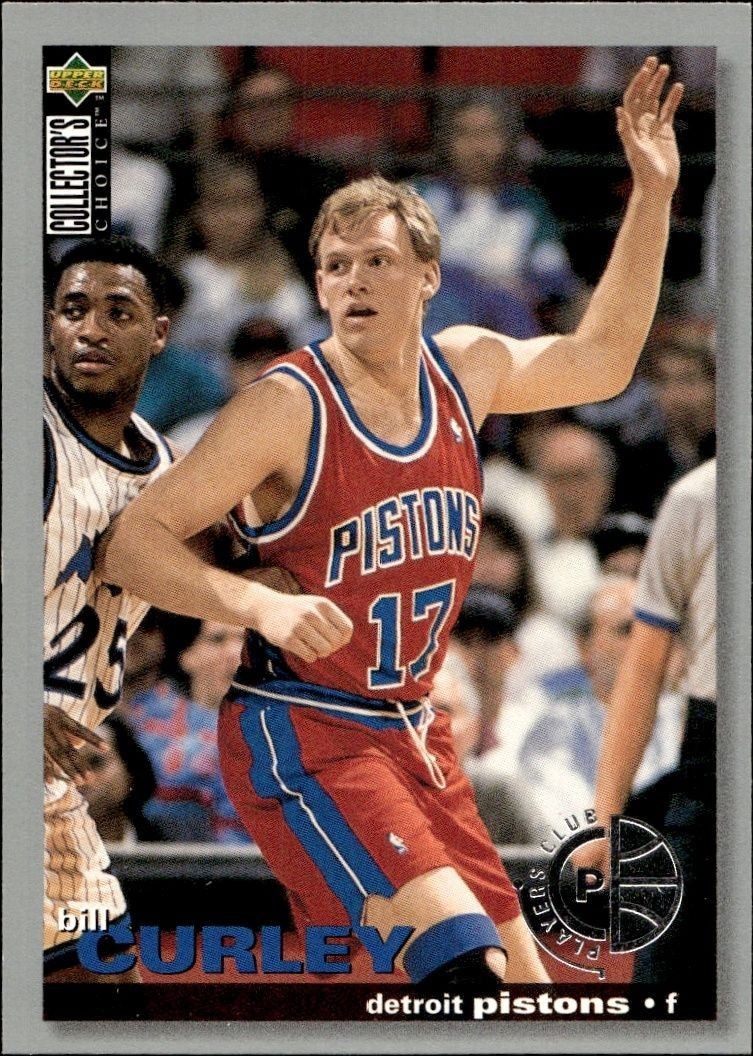 1995-96 Upper-Deck Collector's Choice Bill Curley #60 trading card
