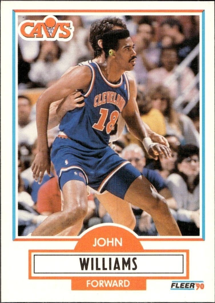 1990-91 Fleer John Williams #37 trading card