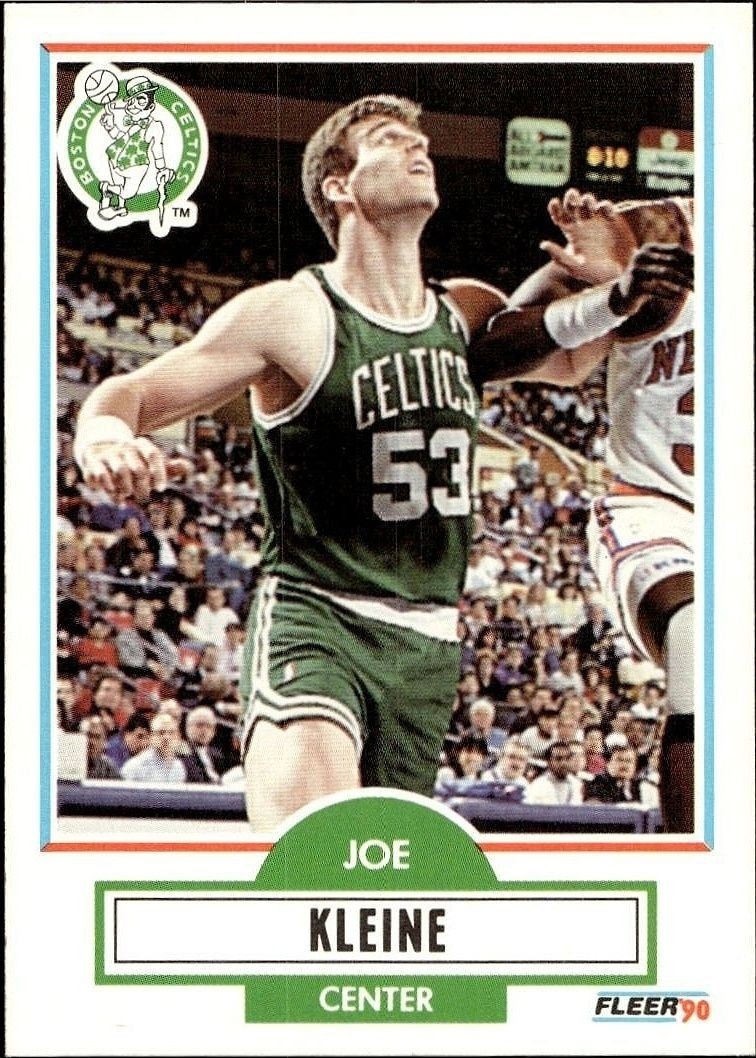 1990-91 Fleer Joe Kleine #10 trading card