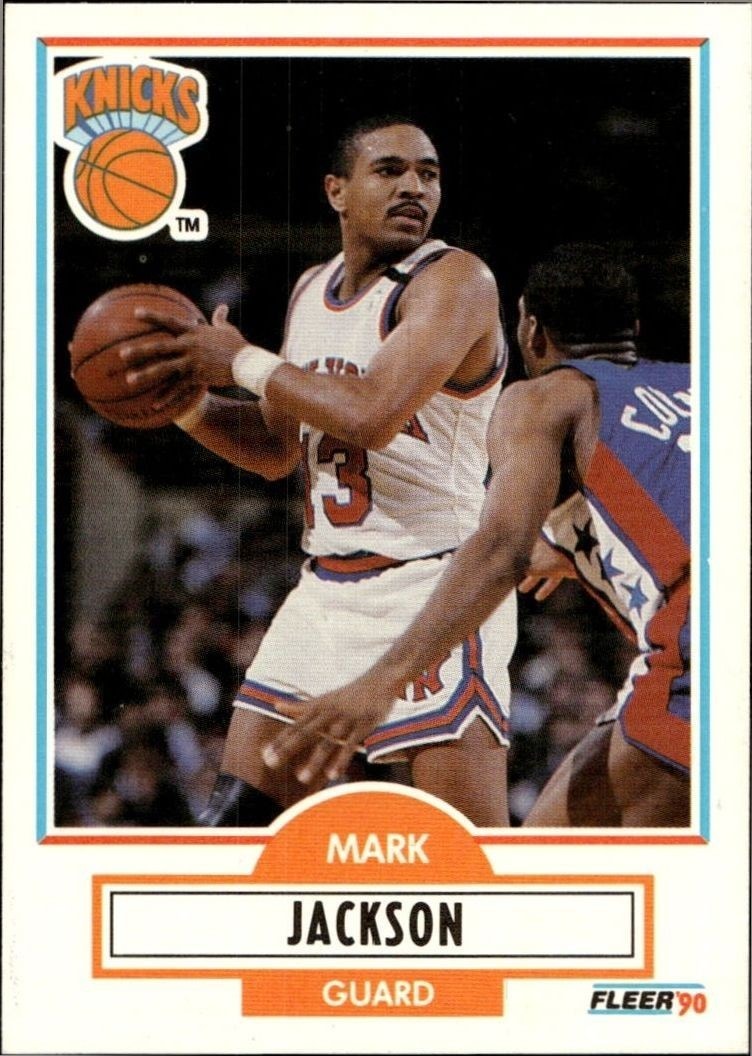 1990-91 Fleer Mark Jackson #126 trading card