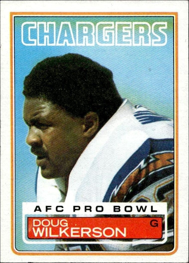 1983 Topps Doug Wilkerson #381 trading card