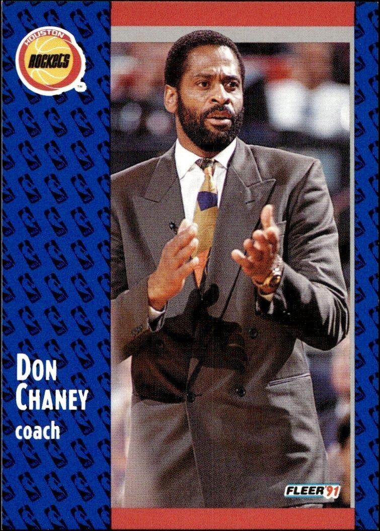 1991-92 Fleer Don Chaney #73 trading card