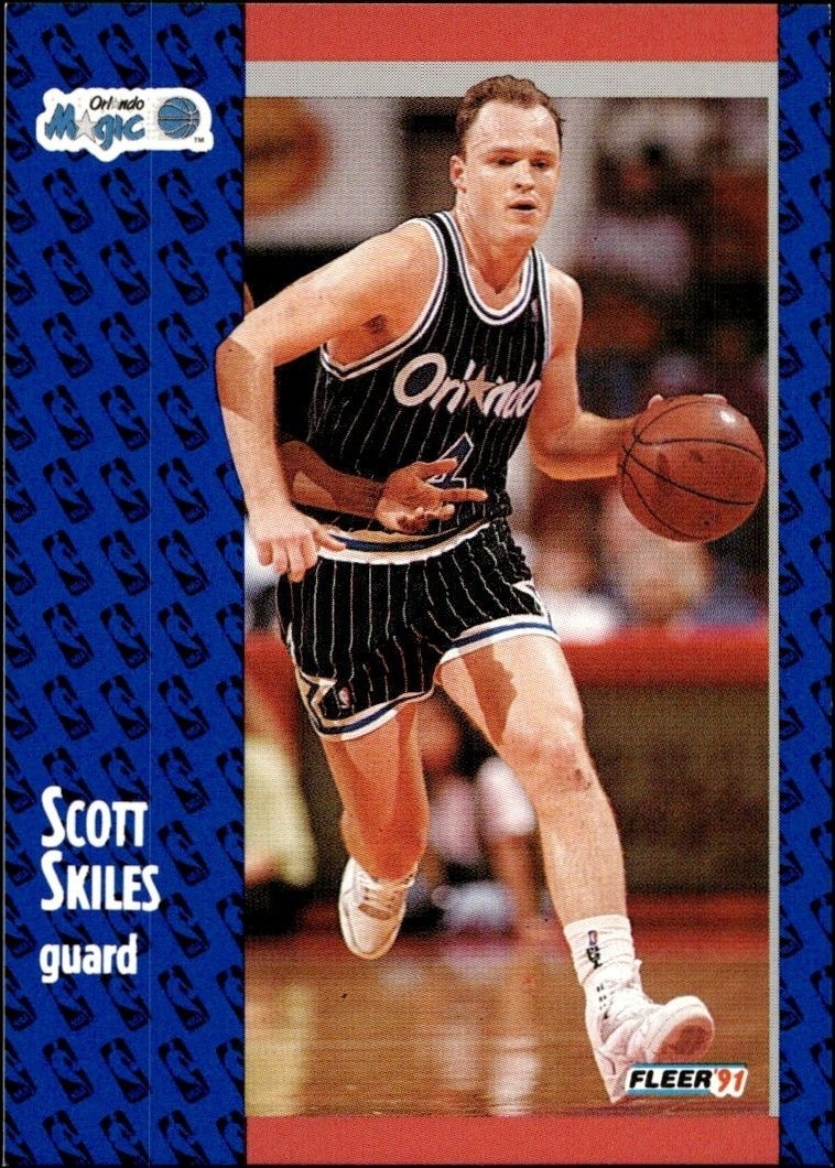 1991-92 Fleer Scott Skiles #148 trading card