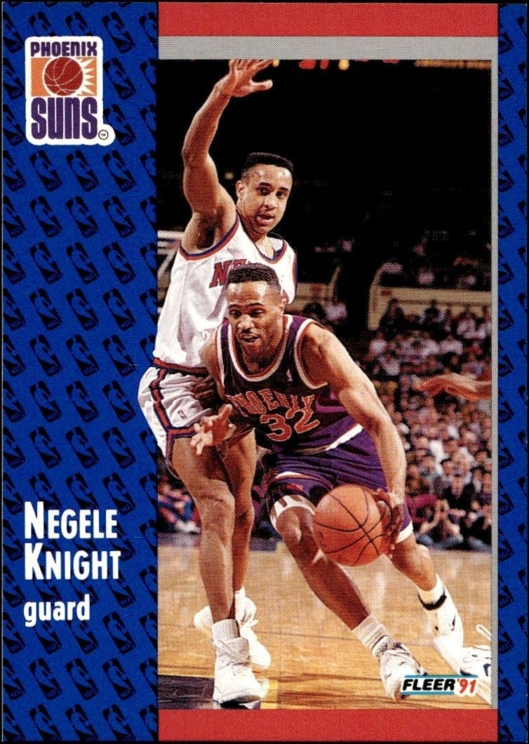 1991-92 Fleer Negele Knight #162 trading card