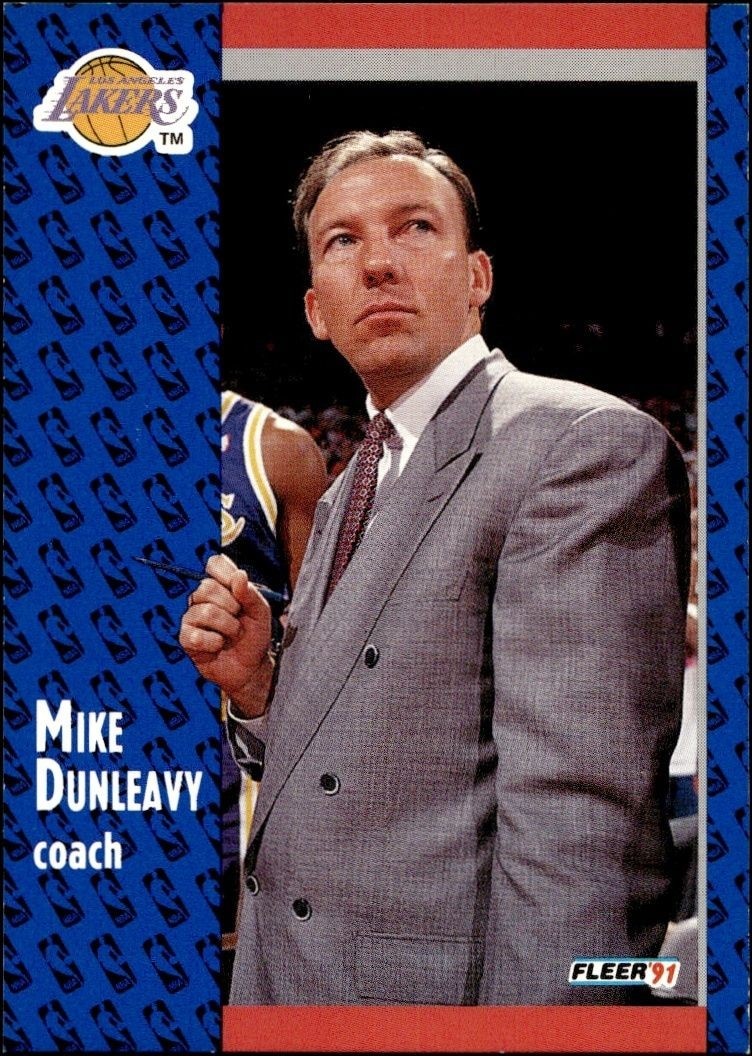 1991-92 Fleer Mike Dunleavy #98 trading card