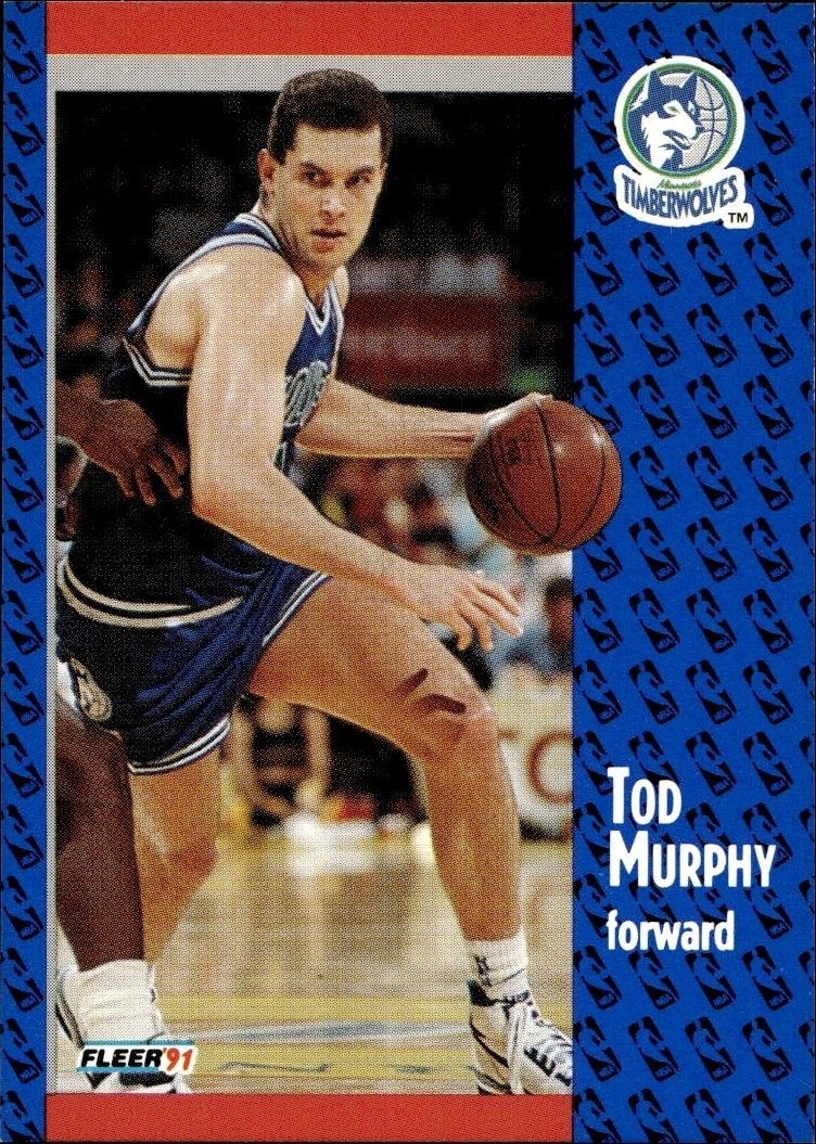 1991-92 Fleer Tod Murphy #124 trading card