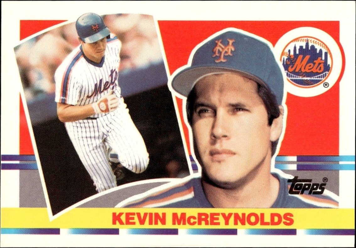 1990 Topps Big Kevin McReynolds #194 trading card