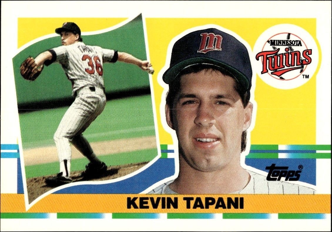 1990 Topps Big Kevin Tapani #225 trading card
