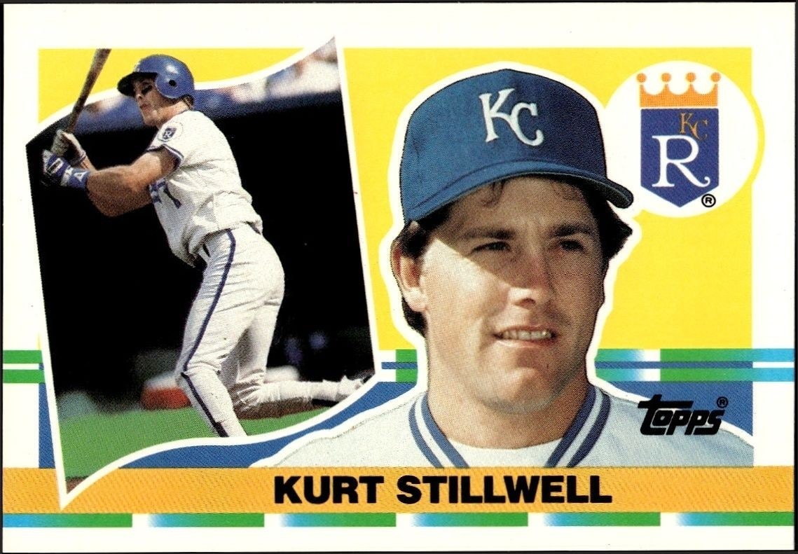 1990 Topps Big Kurt Stillwell #293 trading card