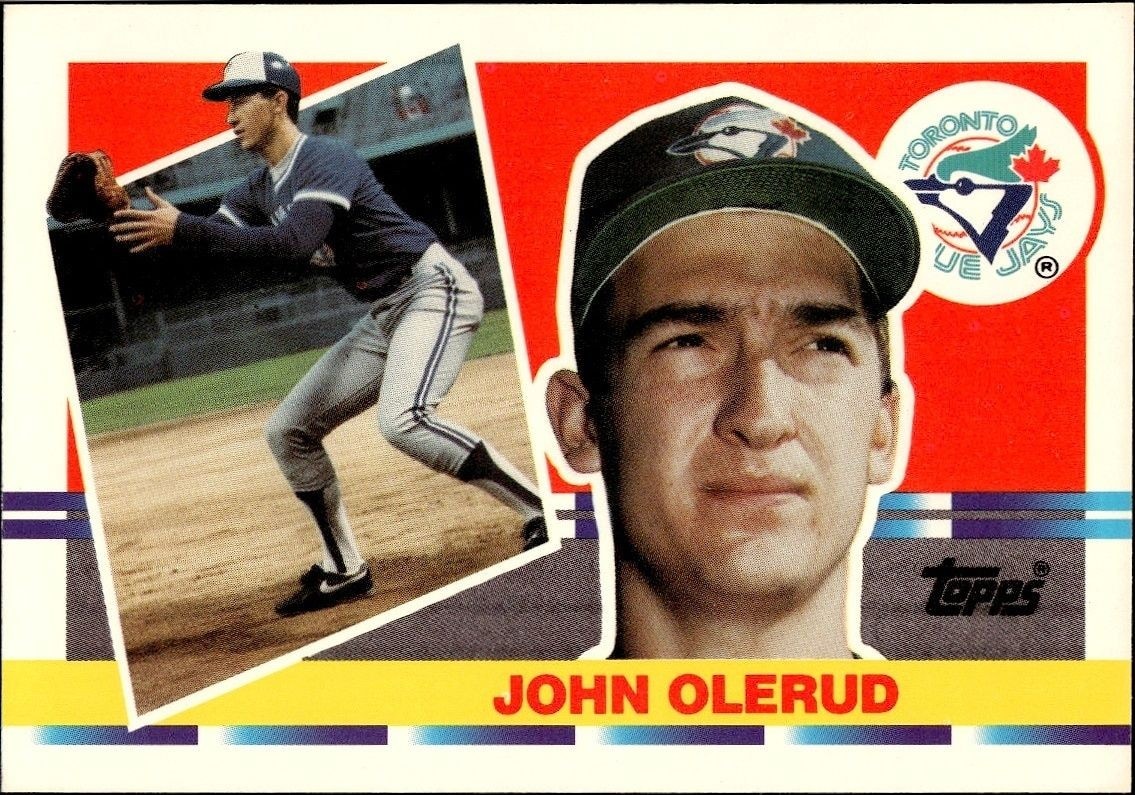 1990 Topps Big John Olerud #199 trading card