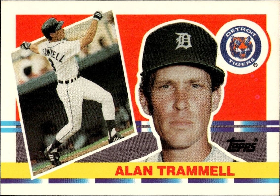 1990 Topps Big Alan Trammell #190 trading card