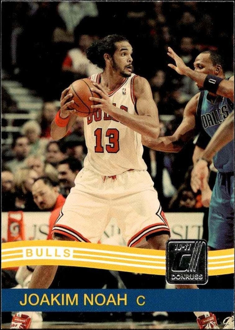 2010-11 Panini Donruss Joakim Noah #39 trading card