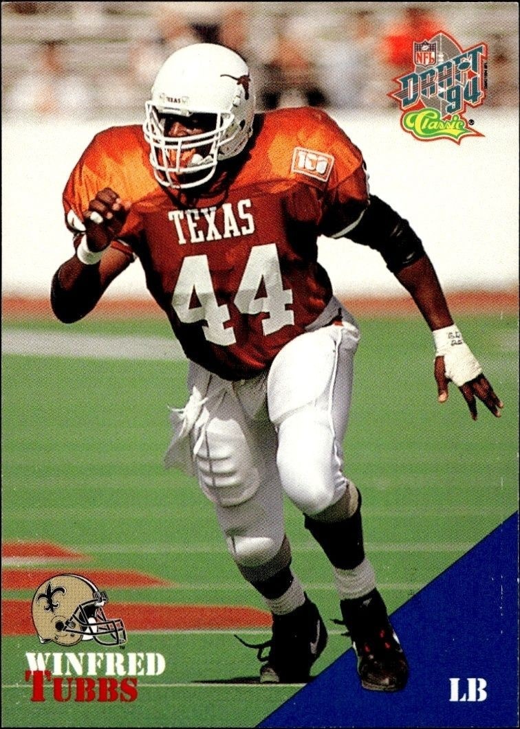 1994 Classic NFL Draft Winfred Tubbs #85 trading card