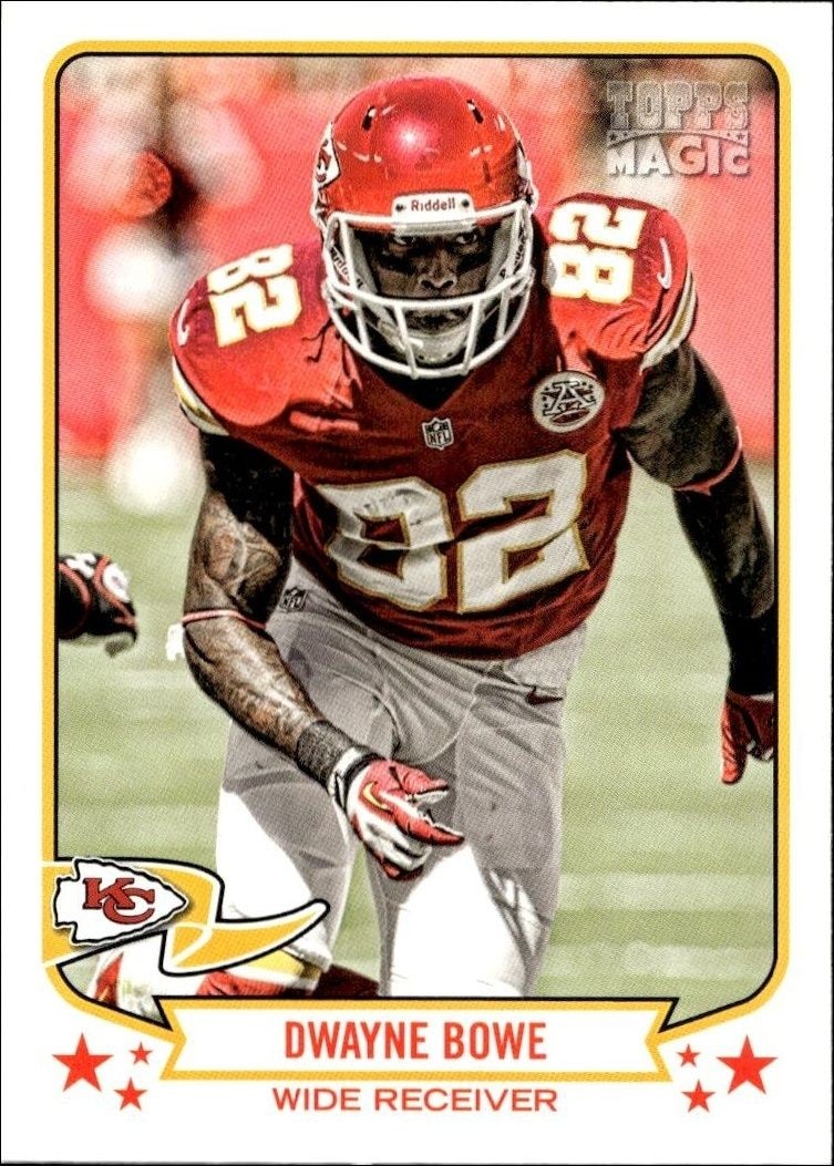 2013 Topps Magic Dwayne Bowe #32 trading card