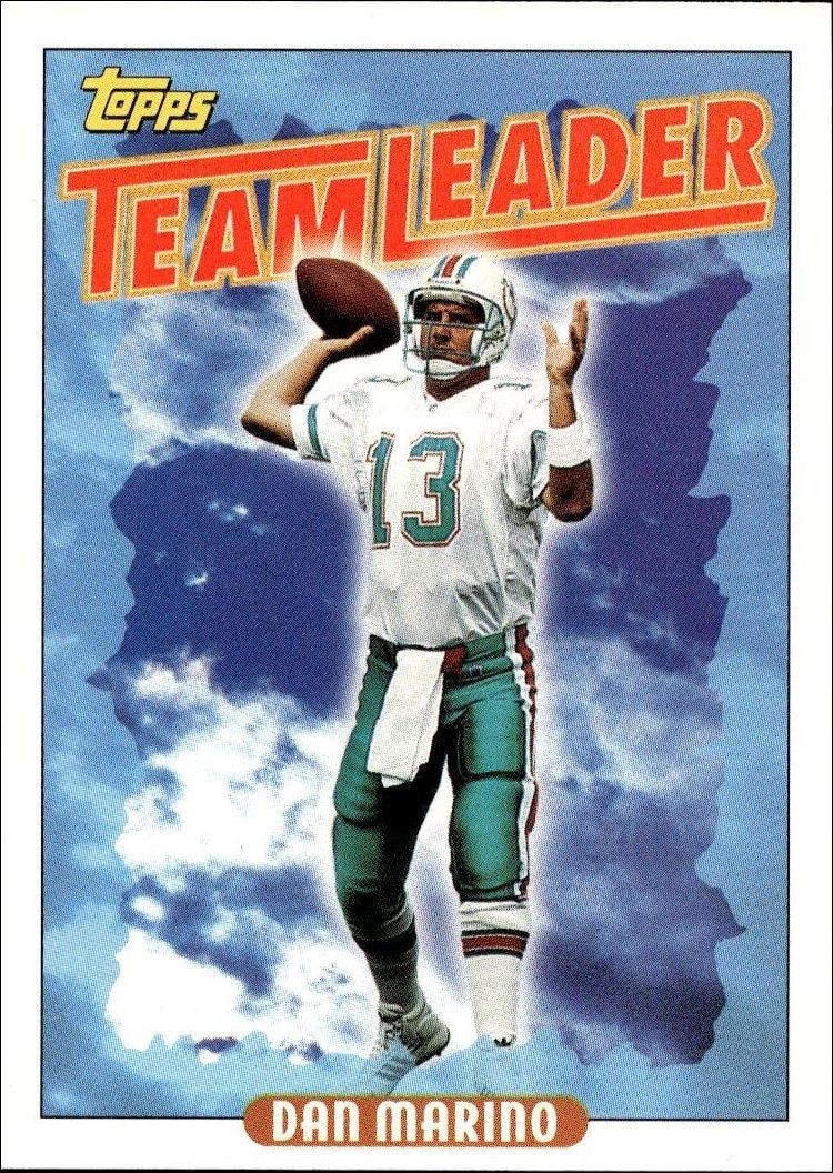 1993 Topps Dan Marino #269 trading card