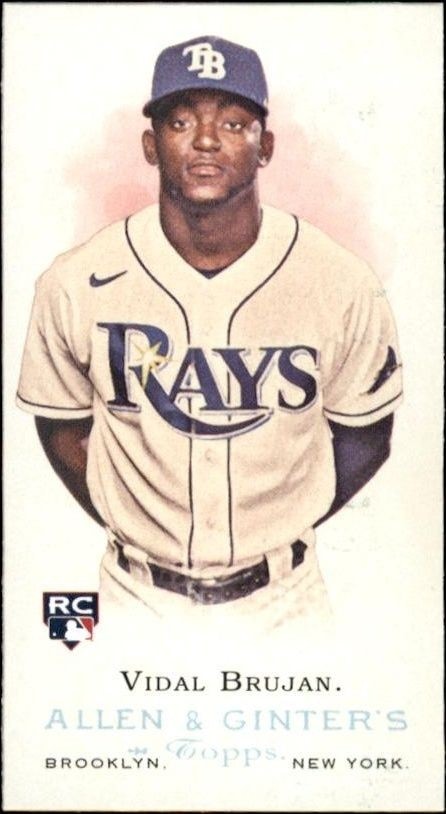 2022 Topps Allen & Ginter Vidal Brujan #RDV-2 trading card