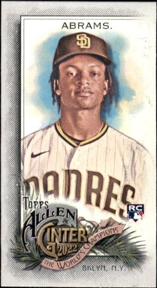 2022 Topps Allen & Ginter CJ Abrams #218 trading card