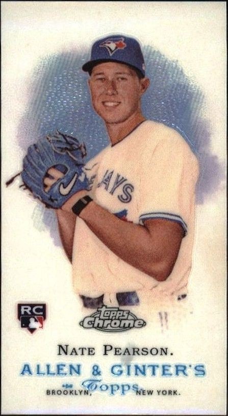 2021 Topps Allen & Ginter Chrome Nate Pearson #MRD-6 trading card