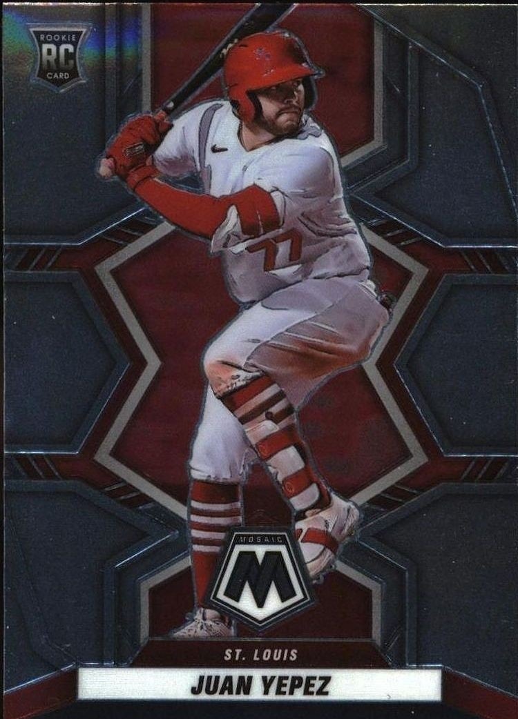 2022 Panini Mosaic Juan Yepez #261 trading card