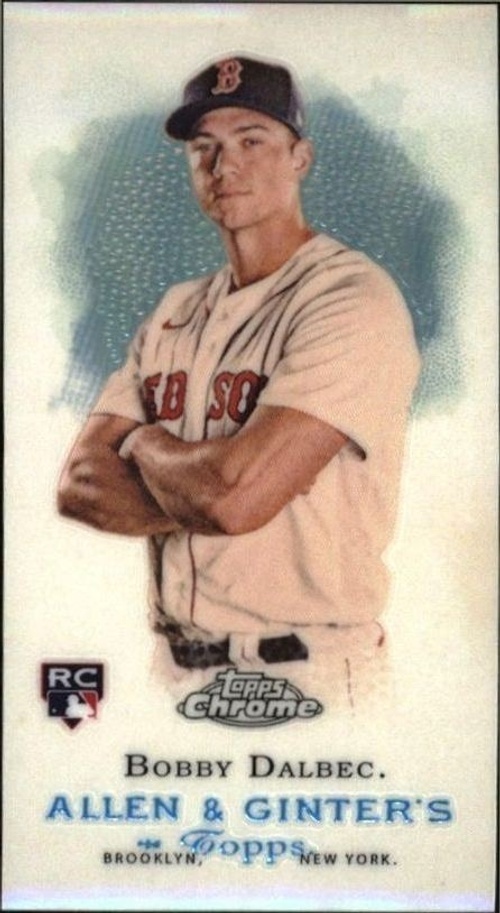 2021 Topps Allen & Ginter Chrome Bobby Dalbec #MRD-17 trading card