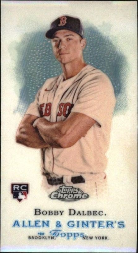 2021 Topps Allen & Ginter Chrome Bobby Dalbec #MRD-17 trading card