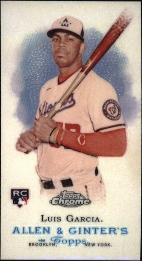 2021 Topps Allen & Ginter Chrome Luis Garcia #MRD-12 trading card