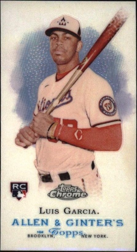 2021 Topps Allen & Ginter Chrome Luis Garcia #MRD-12 trading card