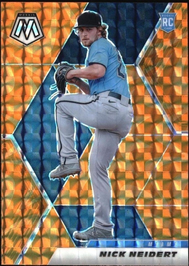 2021 Panini Mosaic Nick Neidert #275 trading card