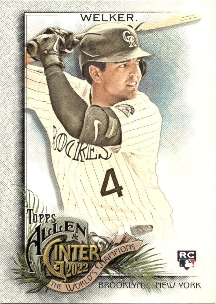 2022 Topps Allen & Ginter Colton Welker #197 trading card