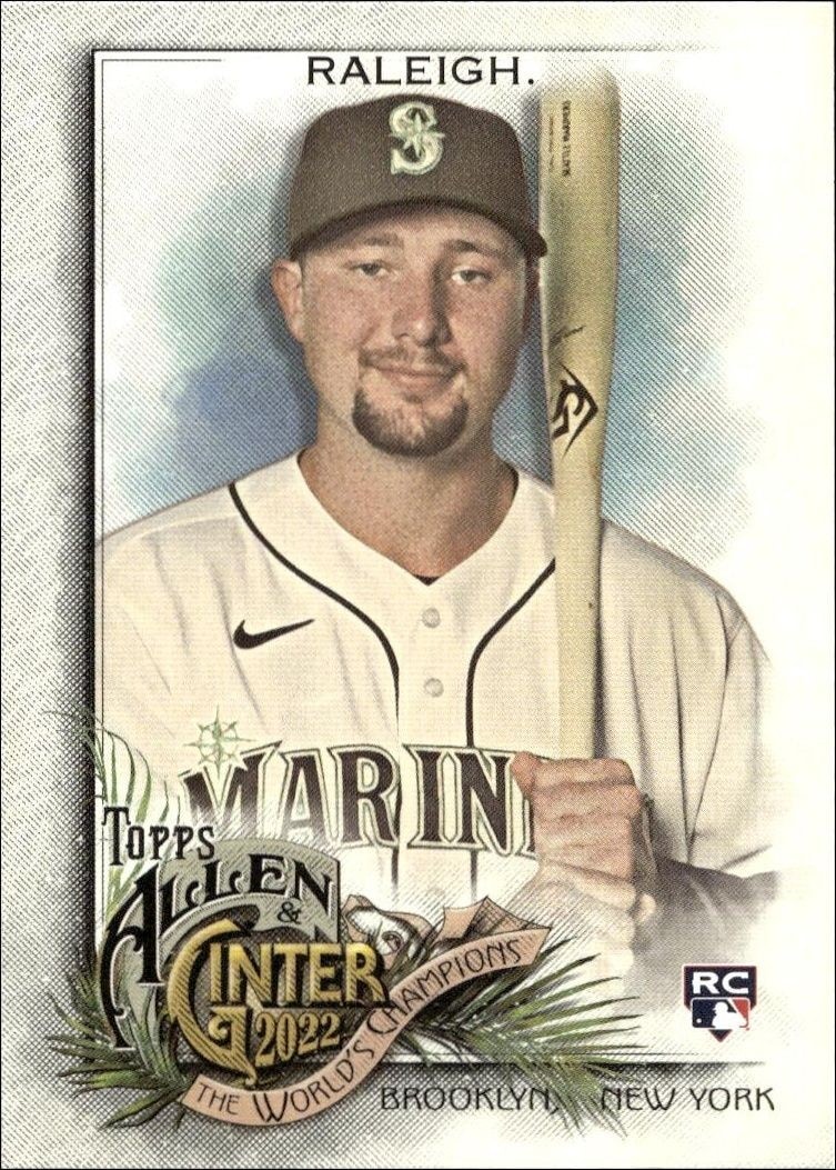 2022 Topps Allen & Ginter Cal Raleigh #178 baseball trading card front