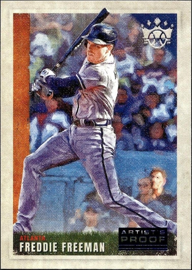 2022 Panini Diamond Kings Freddie Freeman #56 baseball trading card front