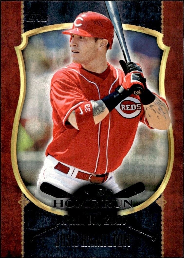 2015 Topps Josh Hamilton #FHR-22 trading card