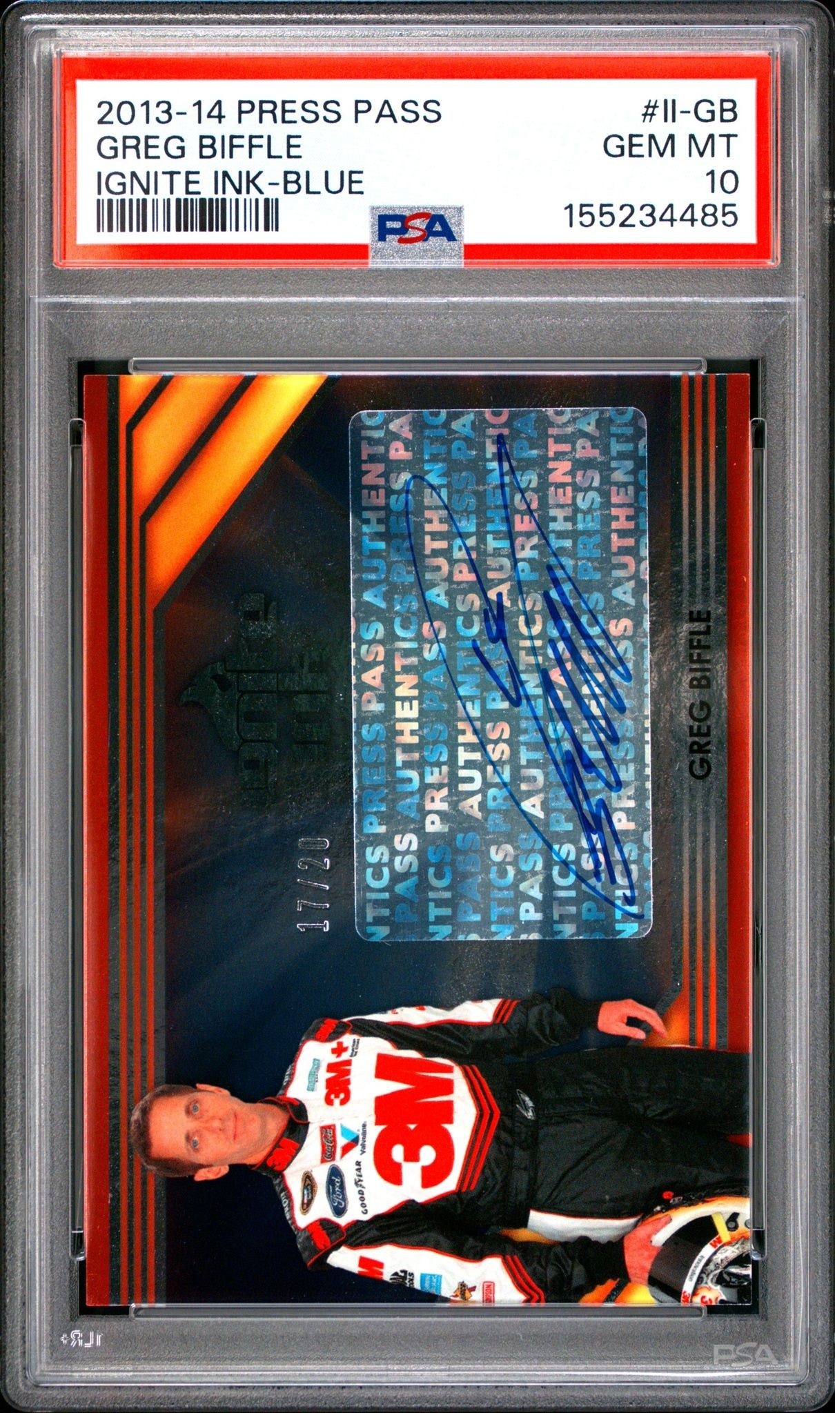2013 Press Pass Ignite Ink Cards Preview