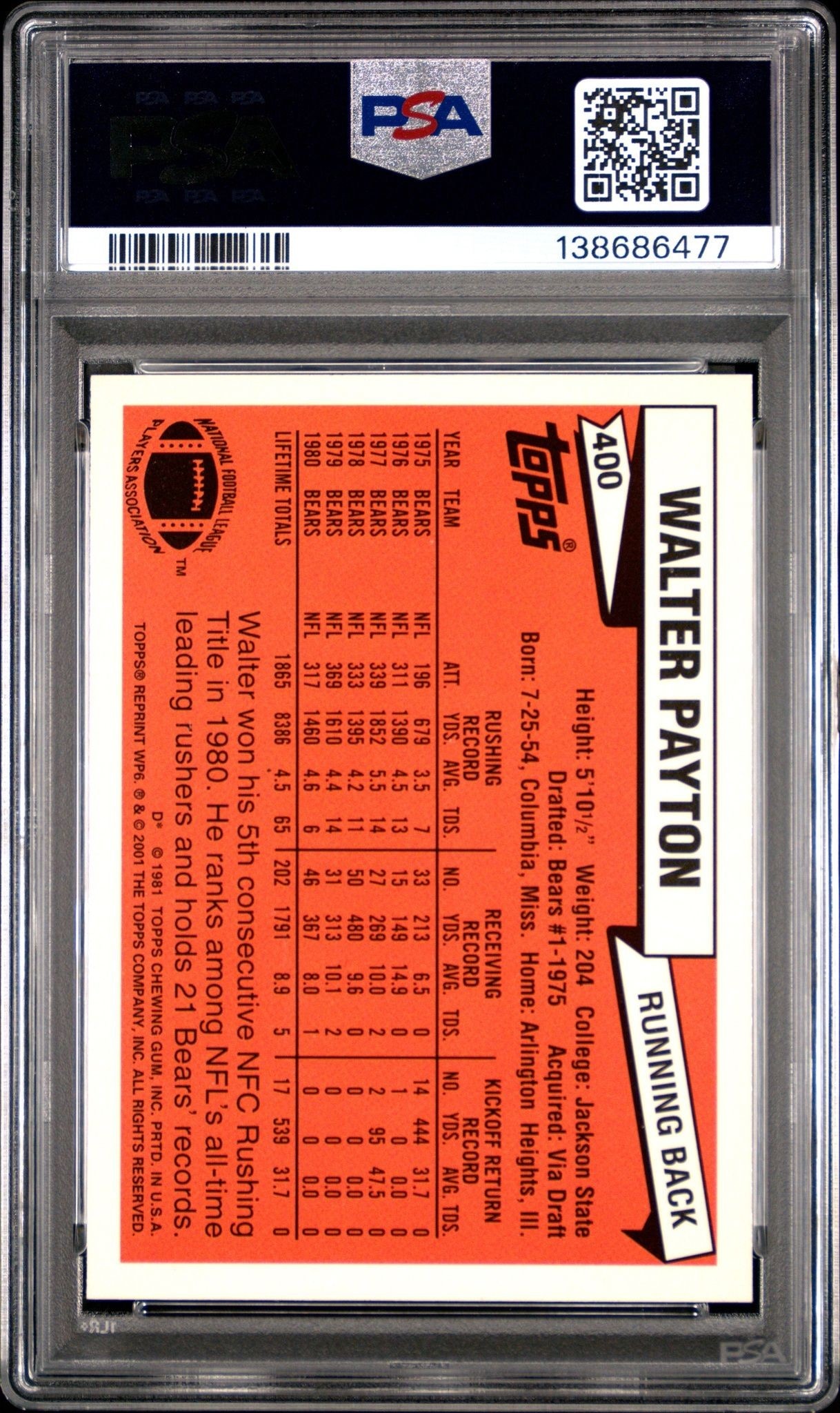 Walter Payton thumbnail 2