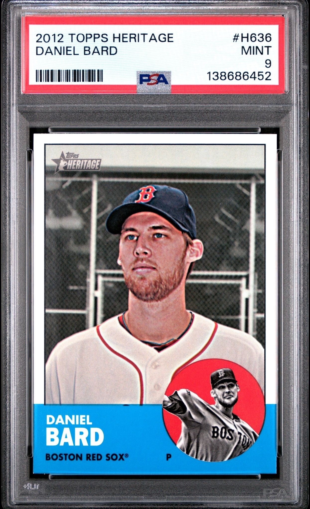 2012 Topps Daniel Bard #H636 trading card