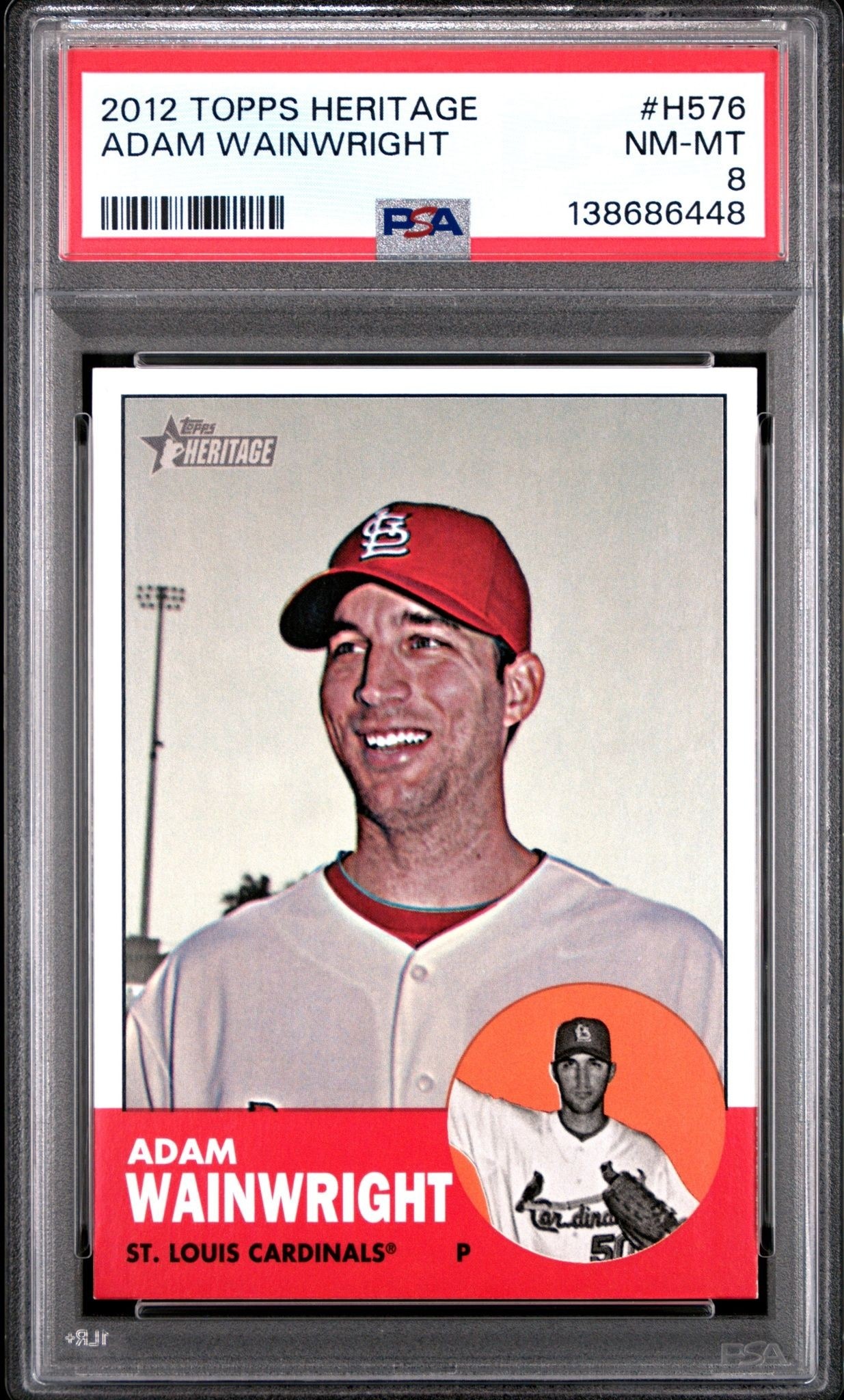 2012 Topps Adam Wainwright #H576 trading card