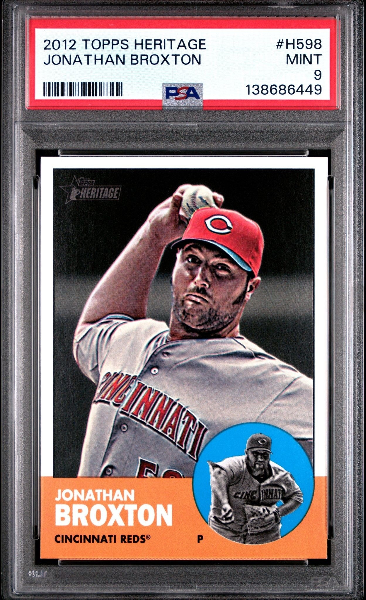 2012 Topps Jonathan Broxton #H598 trading card