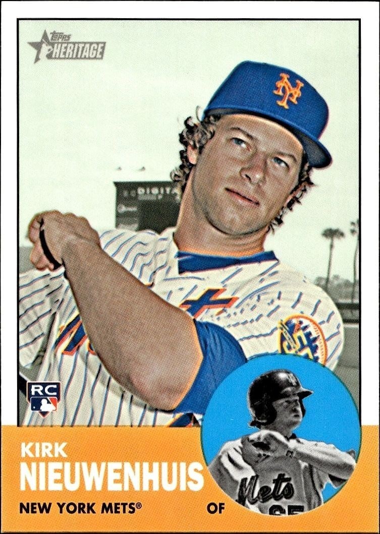 2012 Topps Heritage High Number Kirk Nieuwenhuis #H646 baseball trading card front