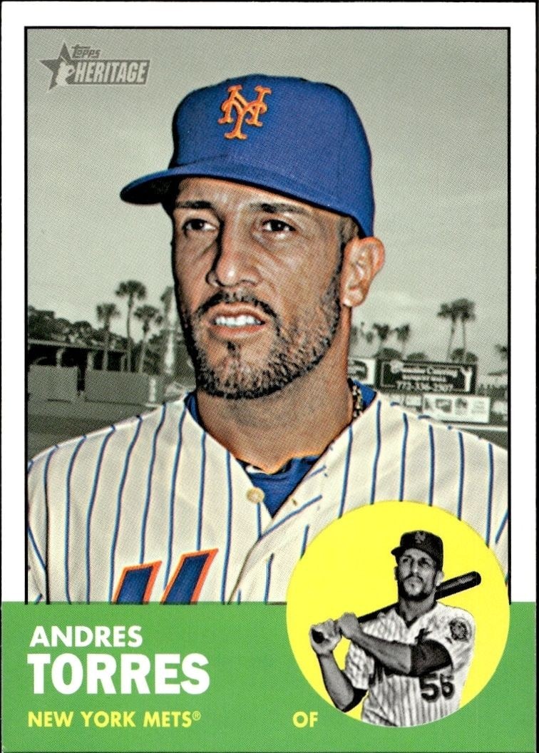 2012 Topps Heritage High Number Andres Torres #H628 trading card