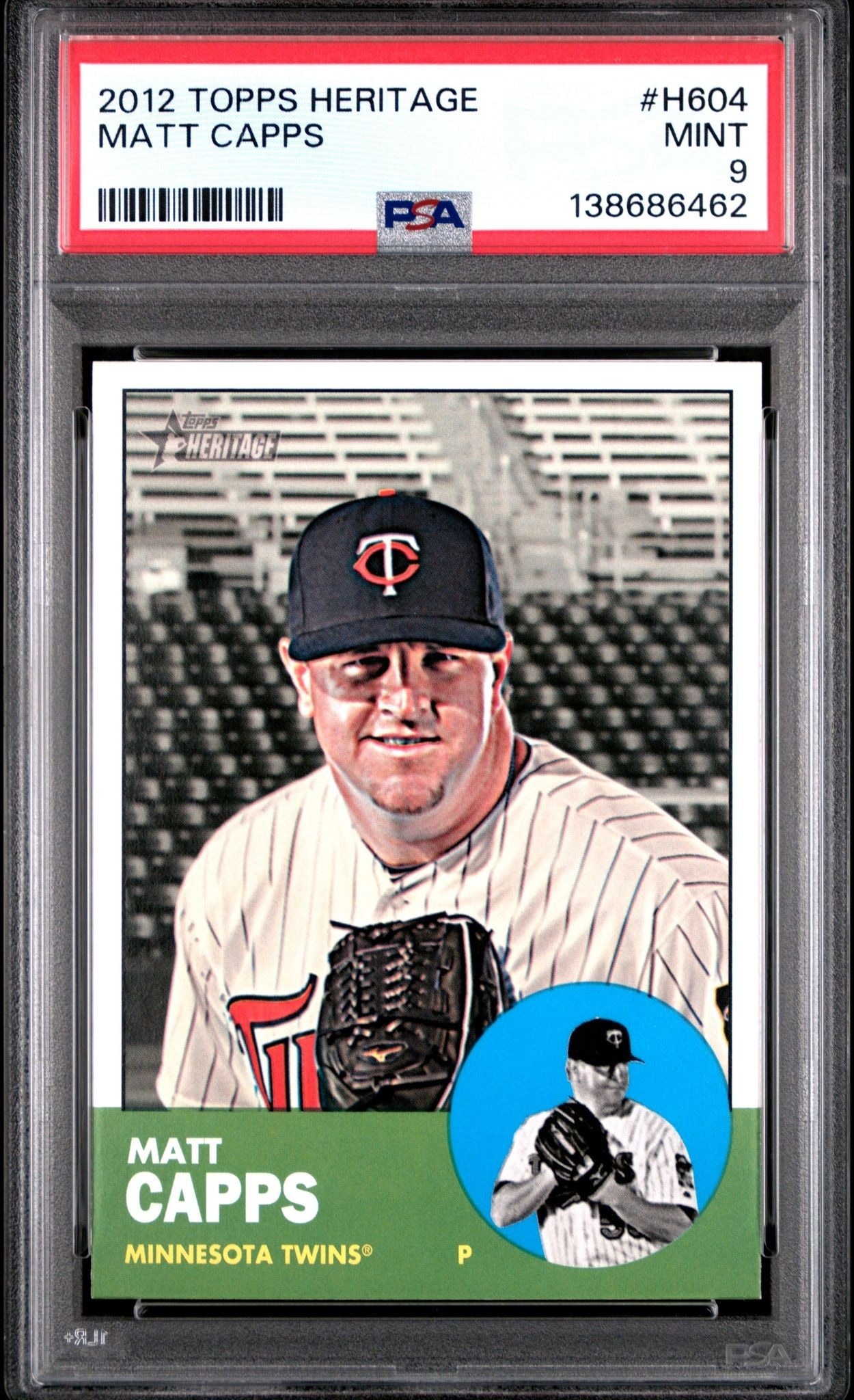 2012 Topps Matt Capps #H604 trading card