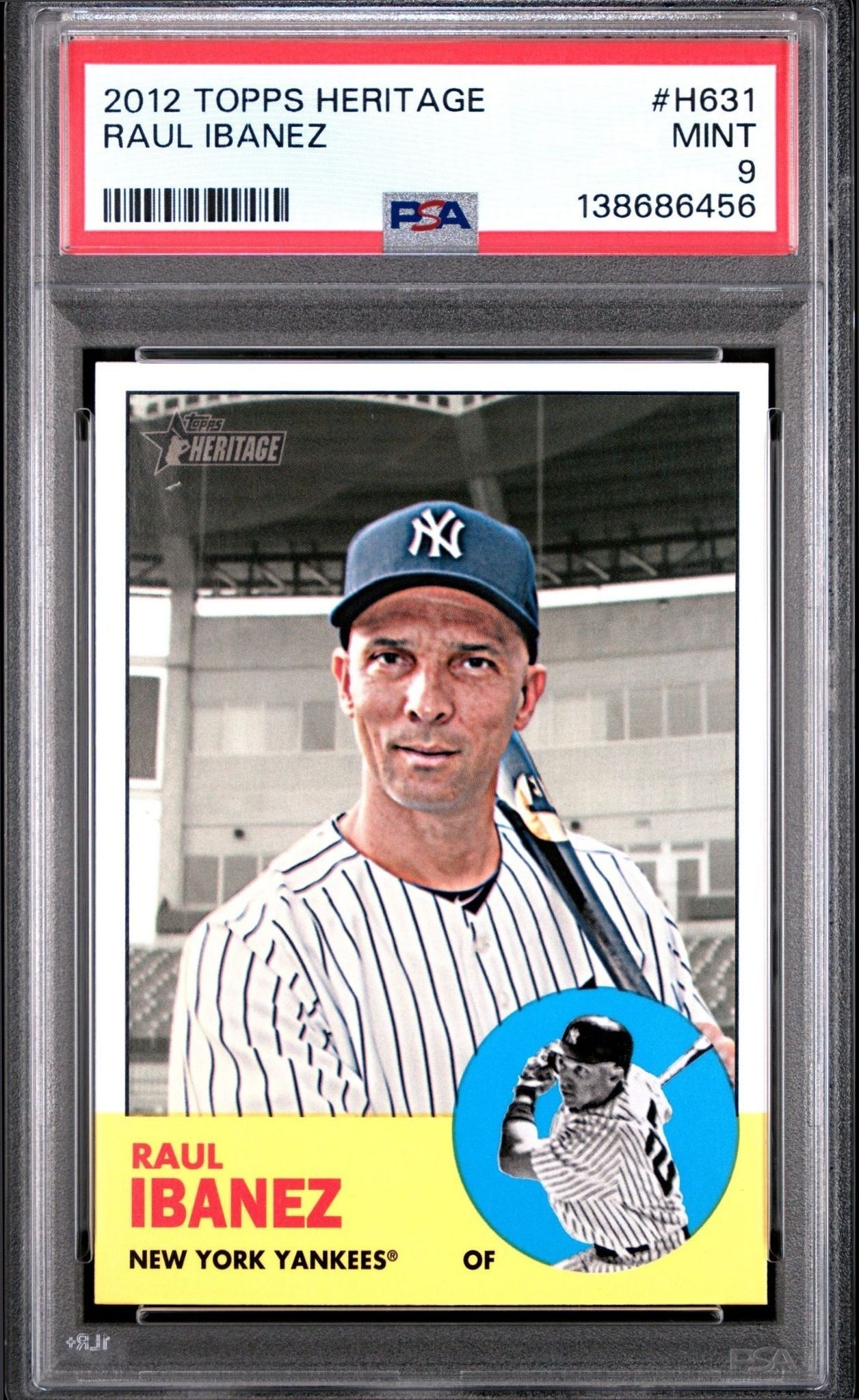 2012 Topps Raul Ibanez #H631 trading card