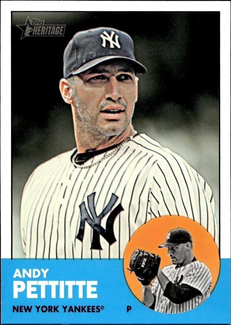 2012 Topps Heritage High Number Andy Pettitte #H639 trading card