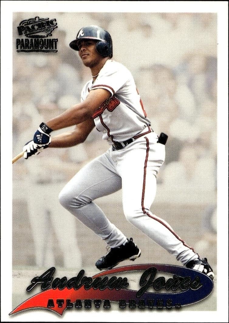 1999 Pacific Paramount Andruw Jones #23 trading card