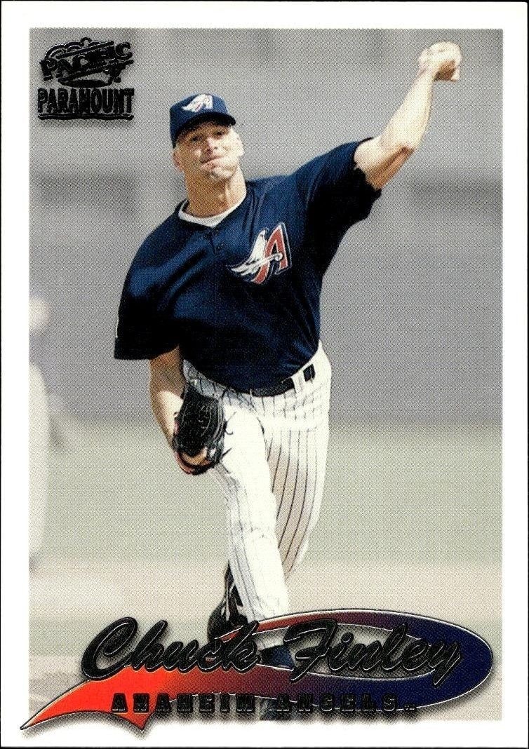 1999 Pacific Paramount Chuck Finley #5 trading card