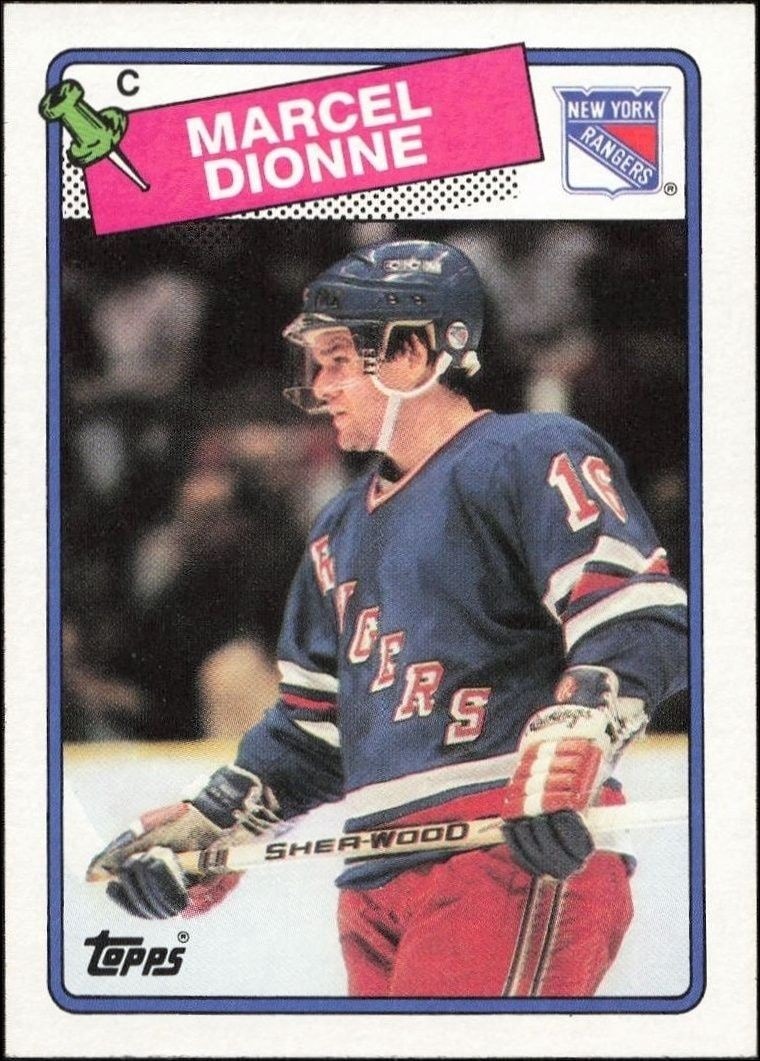 1989-90 Topps Marcel Dionne #13 trading card