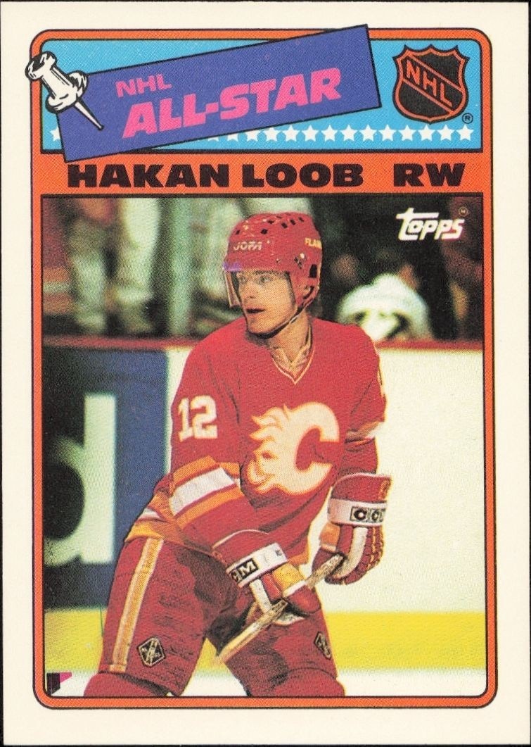 1989-90 Topps Hakan Loob #3 trading card