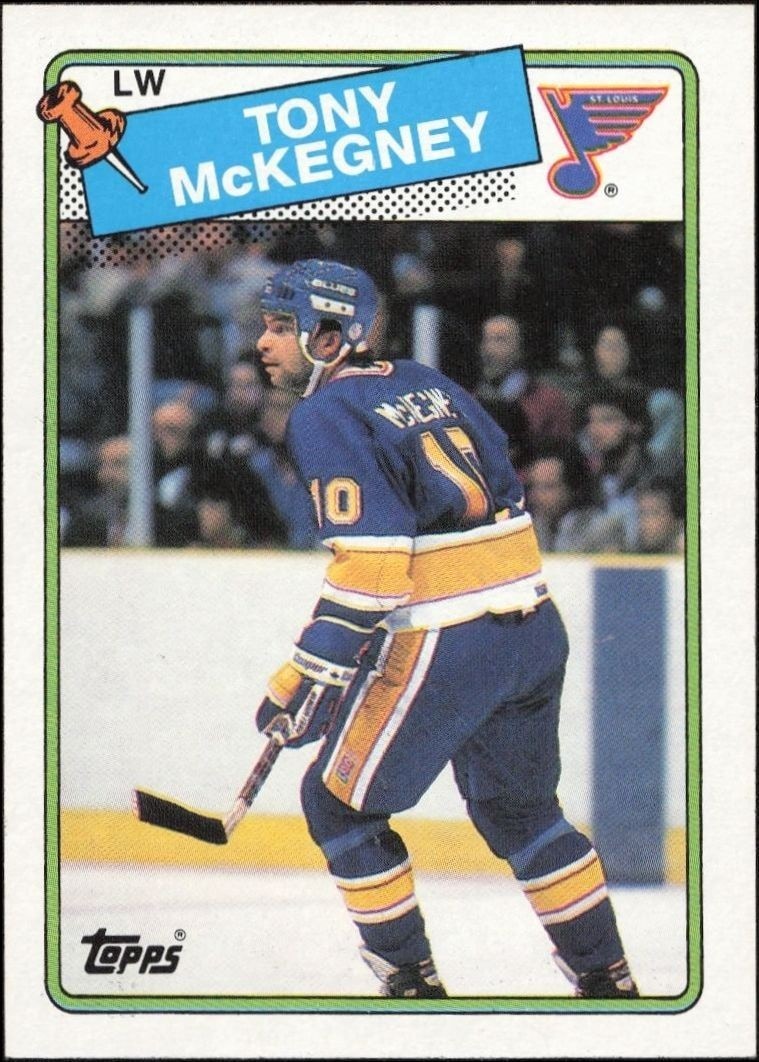 1989-90 Topps Tony McKegney #4 trading card