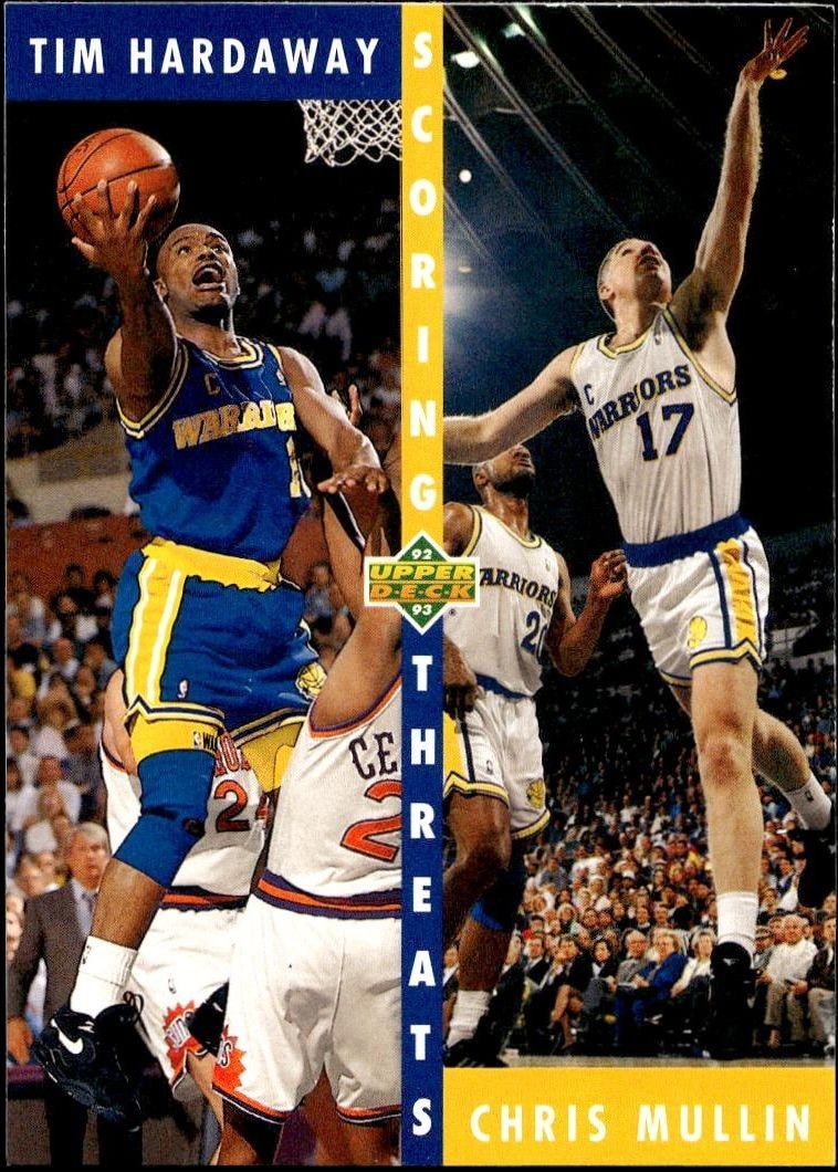 1992-93 Upper-Deck Tim Hardaway #65 trading card